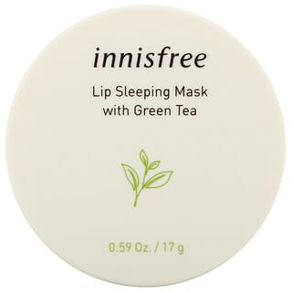 Innisfree, Masque de sommeil pour les lèvres au thé vert, 17 g
