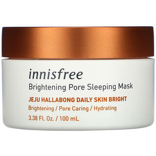 Innisfree, Jeju Hallabong Daily Skin Bright, ночная маска для осветления пор, 100 мл (3,38 жидк. Унции)