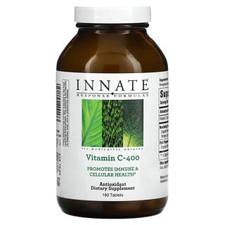 Innate Response Formulas, Vitamina C-400, 180 comprimidos