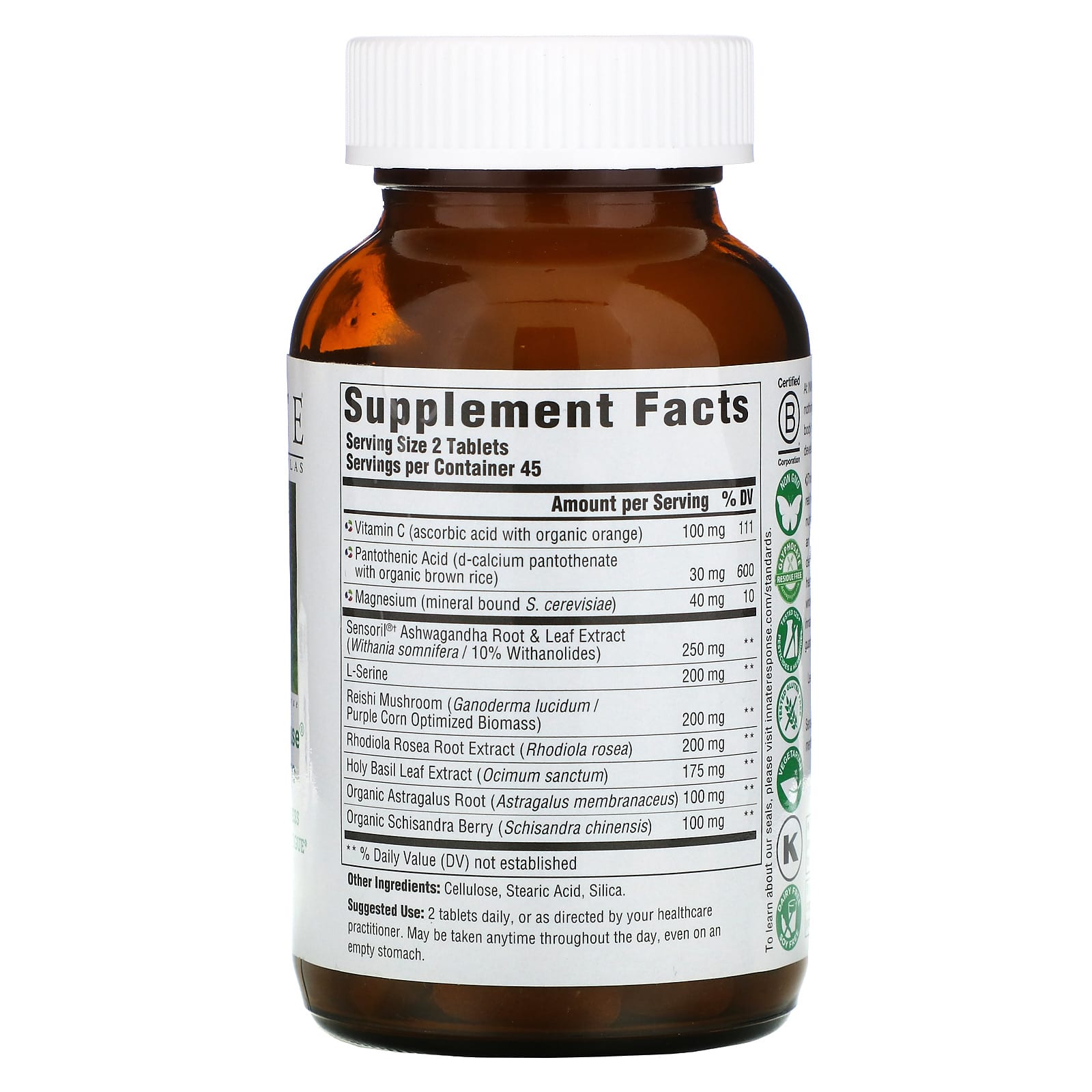 Innate Response Formulas, Adrenal Response Complete Care, 90 Tablets