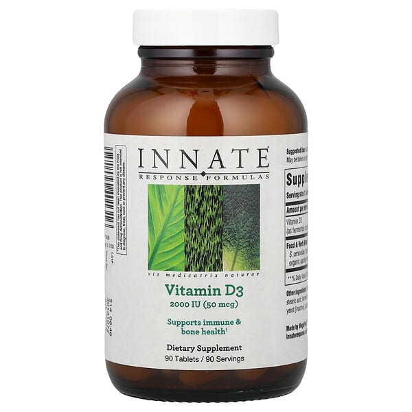 Innate Response Formulas, Vitamin D3, 90 Tablets