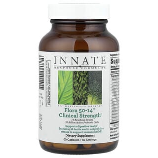 Innate Response Formulas, Flora 50-14, Concentración clínica`` 60 cápsulas