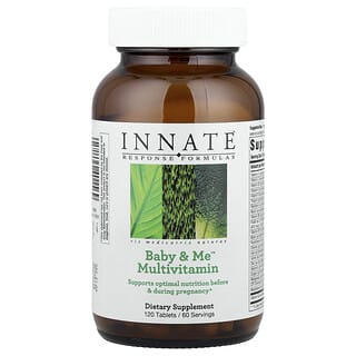 Innate Response Formulas, Multiwitamina Baby & Me, 120 tabletek