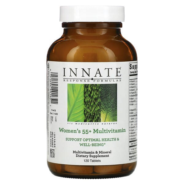 Innate Response Formulas‏, Women's 55+ Multivitamin, Free of Iron & Vitamin K, 120 Tablets