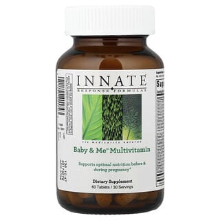 Innate Response Formulas, Multivitamin Baby & Me, 60 Tablet