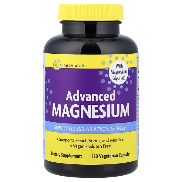 InnovixLabs, Advanced Magnesium, 150 Vegetarian Capsules (105 mg per Capsule) — product photo 1