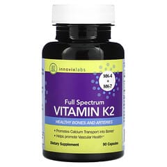 InnovixLabs, Full Spectrum Vitamin K2, 90 Softgels