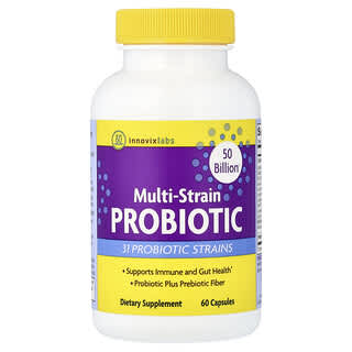 InnovixLabs, Probiotika för flera stammar, 60 kapslar