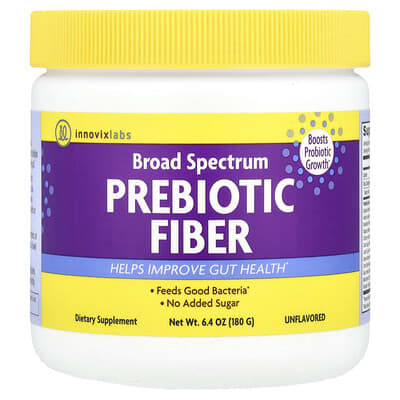 InnovixLabs, Full Spectrum Prebiotic Fiber, Original, 6.4 oz (180 g)