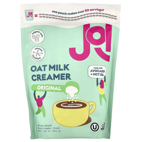 JOI, Ovesná mléčná smetana, originální, 1,42 lb (644 g)