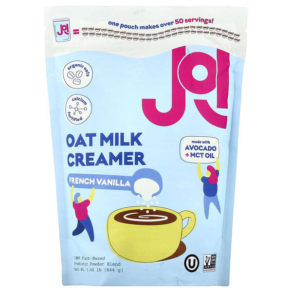 JOI, 오트 밀크 크리머, 프렌치 바닐라, 644g(1.42lb)