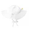 Sun Protection Hat, UPF 50+, White, 2-4 Years, 1 Hat