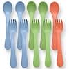 Green Sprouts, Toddler Forks & Spoons, Stage 4/5+, 12 Mo-2 Yr+, 5 Forks/5 Spoons