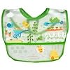 البراعم الخضراء Green Sprouts، صدرية الأطفال للمسح، 9-18 شهر، خضراء، 1 صدرية أطفال