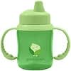 Green Sprouts, Non-Spill Sippy Cup, Green, 6 oz (180 ml)