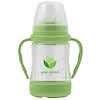 Green Sprouts, Glass Sip & Straw Cup, Green, 6-9+ Months, 4 oz (125 ml)