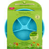 Green Sprouts, Learning Plate, Aqua, 12+ Months, 1 Plate, 10 oz (296 ml)