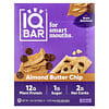 IQBAR, Plant Protein Riegel, Mandel-Butter-Chip, 12 Riegel, je 45 g (1,6 oz.)