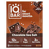 IQBAR, Pflanzenproteinriegel, Schokoladen-Meersalz, 12 Riegel, je 45 g (1,6 oz.)