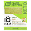 IQBAR, Barretta proteica vegetale, Matcha Chai, 12 barrette, 45 g ciascuna