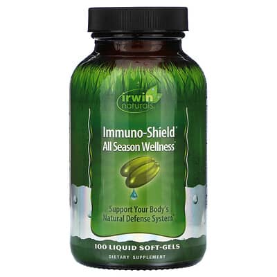 Irwin Naturals, Immuno-Shield®, 100 Liquid Soft-Gels
