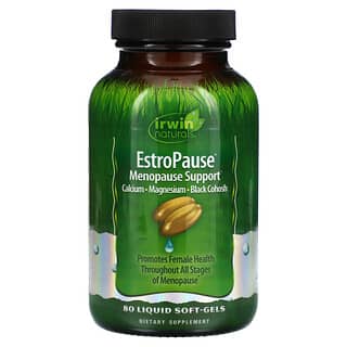 Irwin Naturals, EstroPause, Menopause Support, 80 Liquid Soft-Gels