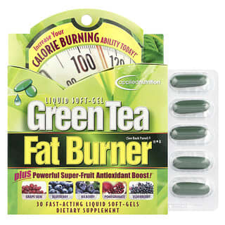 Applied Nutrition, Green Tea Fat Burner®, 30 cápsulas blandas con contenido líquido de acción rápida