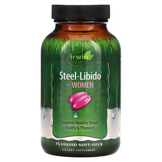 Irwin Naturals, Steel-Libido para mujeres, 75 softget líquidos