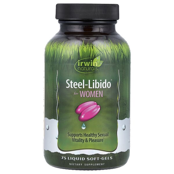 Irwin Naturals, 女性 Steel-Libido®，75 粒液體軟膠囊