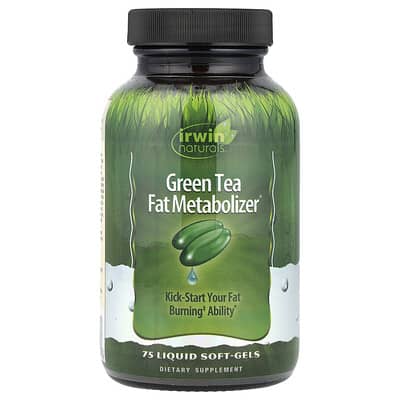 Irwin Naturals, Green Tea Fat Metabolizer, 75 Liquid Softgels
