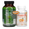 Stress-Defy, 84 Liquid Soft-Gels + Vitamin C, 500 mg, 30 Tablets