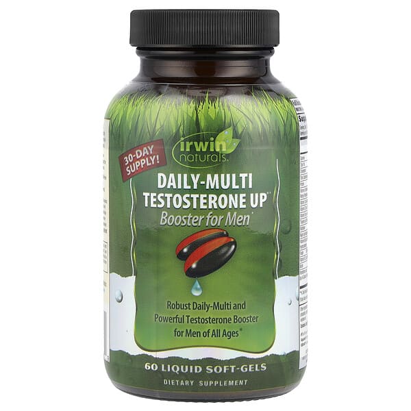 Daily-Multi Testosterone Up ® Booster For Men, 60 Liquid Soft-Gels