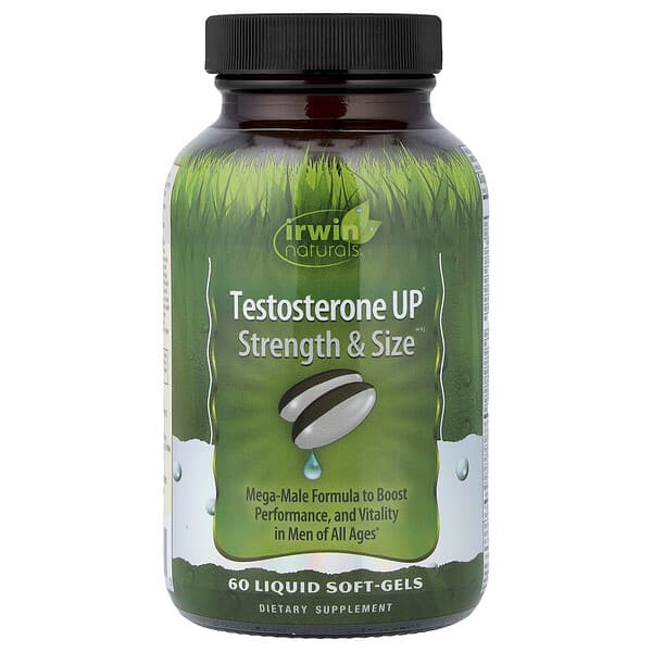 Testosterone UP Strength & Size™, 60 Liquid Softgels