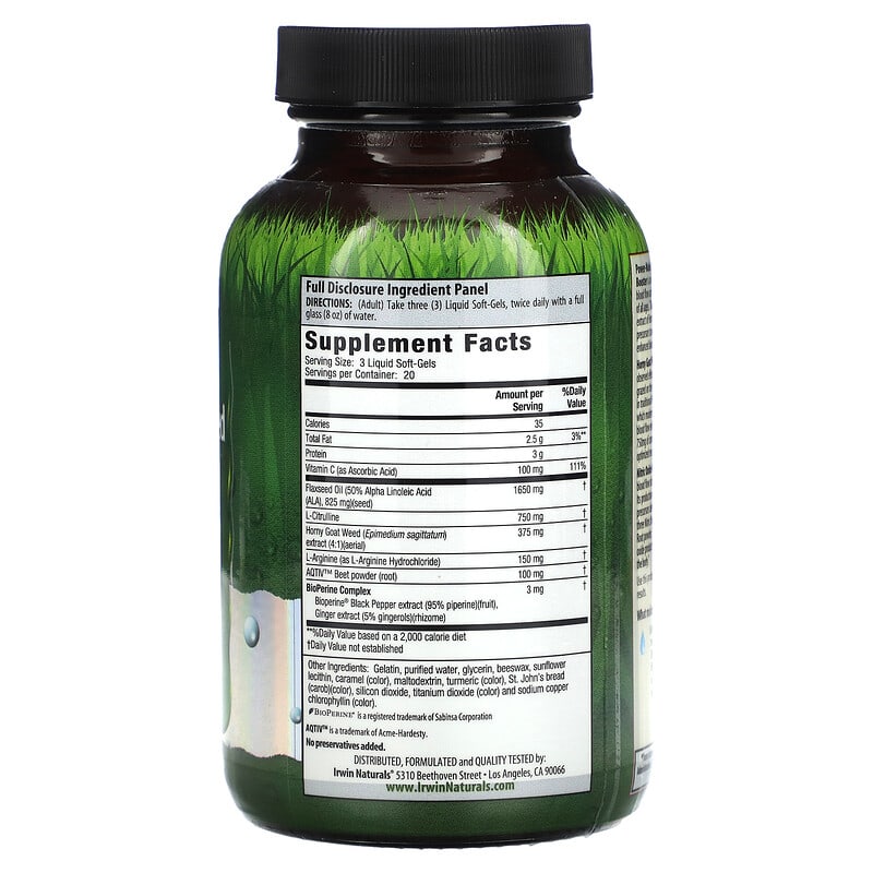 Power-Male Horny Goat Weed、With Nitric Oxide Booster、液体