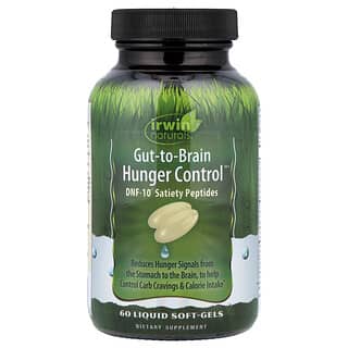 Irwin Naturals, Controle da Fome Intestinal para o Cérebro, 60 Cápsulas Softgel líquidas