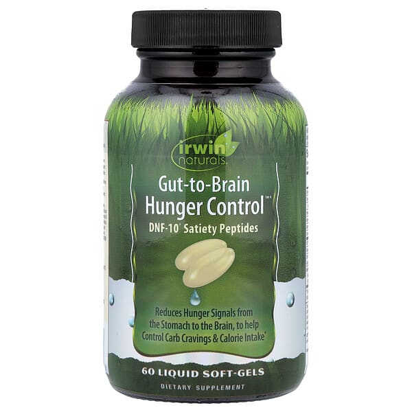 Gut-To-Brain Hunger Control™, 60 Liquid Soft-Gels
