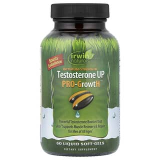 Irwin Naturals, Optimum-Strength Testosterone UP Pro-Growth, 60 Liquid Soft-Gels