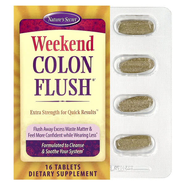 Weekend Colon Flush®, 16 Tablets