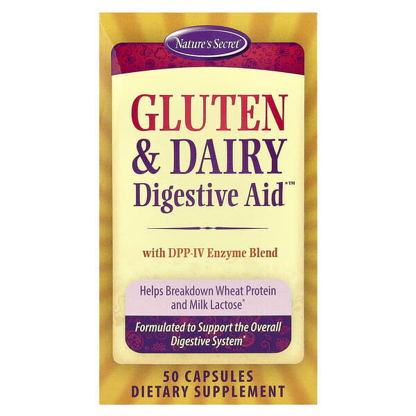 Gluten & Dairy Digestive Aid™, 50 Capsules