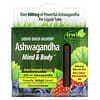 Ashwagandha Mind & Body, Baies et agrumes, 10 tubes de liquide, 100 ml
