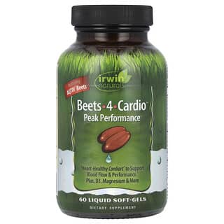 Irwin Naturals‏, Beets-4-Cardio™, 60 Liquid Soft-Gels