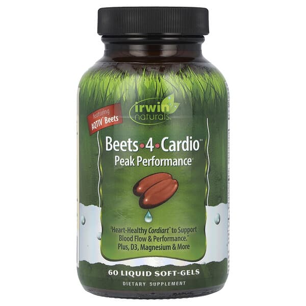 Irwin Naturals, Beets-4-Cardio™，60 粒液體軟膠囊