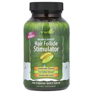 Irwin Naturals, Hair Follicle Stimulator, Haarfollikelstimulator für Frauen, 60 flüssige Weichkapseln