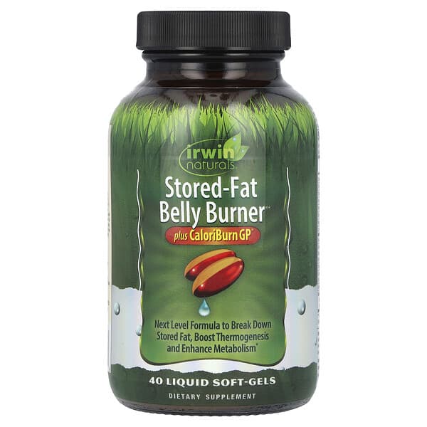 Irwin Naturals, StoredFat Belly Burner, Plus CaloriBurn GP®, 40 Liquid