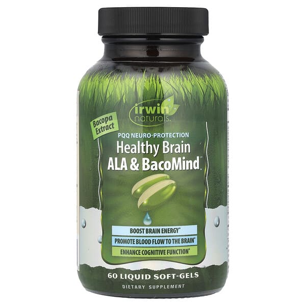 PQQ Healthy Brain ALA & BacoMind®, 60 Liquid Soft-Gels