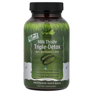 Irwin Naturals, MilkThistleTriple-Detox™, 60 Liquid Soft-Gels