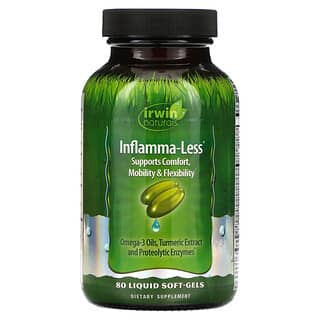 Irwin Naturals, Inflamma-Less, 80 Cápsulas Gelatinosas Líquidas