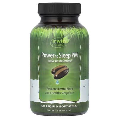Irwin Naturals, Power to Sleep PM®, 60 Liquid Soft Gels