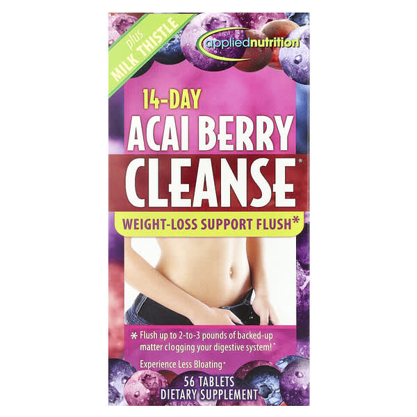 Applied Nutrition, 14-Day Acai Berry Cleanse, 56 Tablets