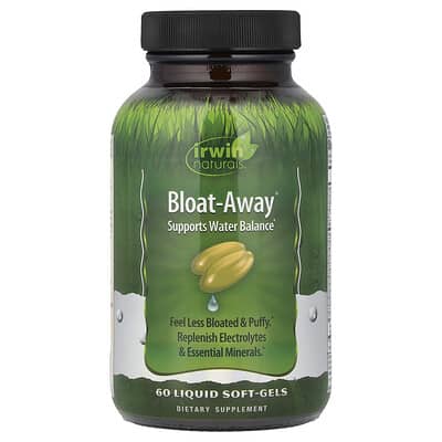 Irwin Naturals, Water Relief, Liquid Softgels, 60